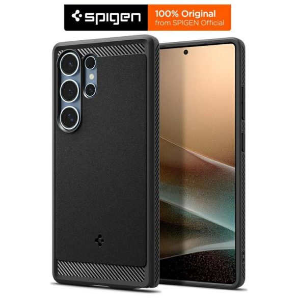 Spigen Rugged Armor MagSafe-kompatibilis tok Samsung Galaxy S25 Ultra - fekete