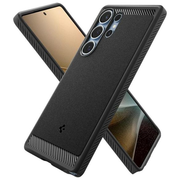 Spigen Rugged Armor MagSafe-kompatibilis tok Samsung Galaxy S25 Ultra - fekete