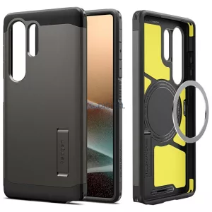 Spigen Tough Armor MagSafe-kompatibilis tok Samsung Galaxy S25 Ultra - szürke