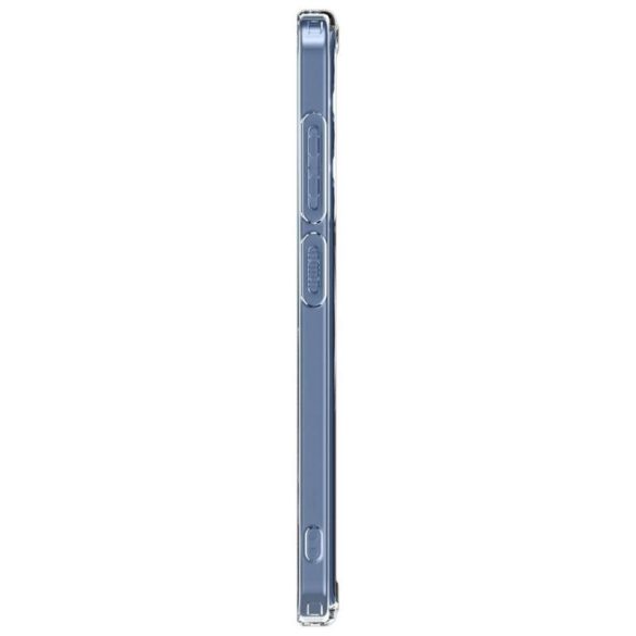 Spigen Ultra Hybrid MagSafe-kompatibilis tok Samsung Galaxy S25 - átlátszó-fehér