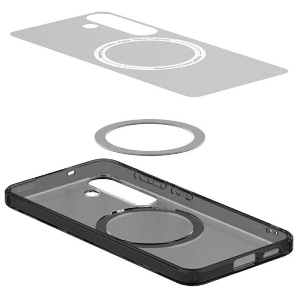 Spigen Ultra Hybrid MagSafe-kompatibilis tok Samsung Galaxy S25 - fekete