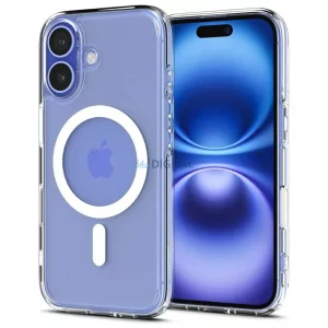 Spigen Ultra Hybrid Mag tok iPhone 16, MagSafe, fehér