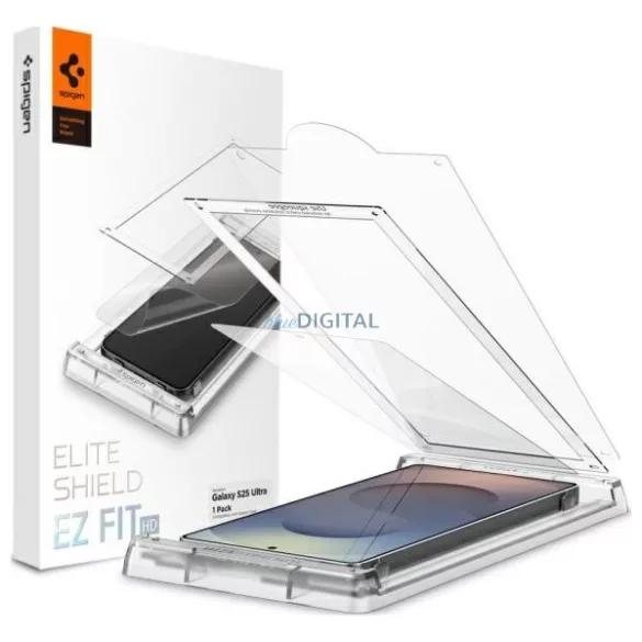 Spigen Elite Shield EZ FIT HD hibrid üveg Samsung Galaxy S25 Ultra