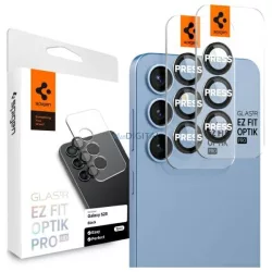   Camera Protector Spigen Optik Pro Glas.TR "EZ FIT" 2pcs for Samsung Galaxy S25 black