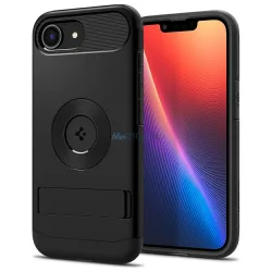 Spigen Slim Armor Mag MagSafe tok iPhone 16e, fekete
