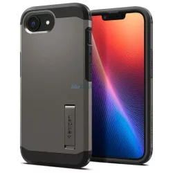 Spigen Tough Armor Mag MagSafe tok iPhone 16e - szürke