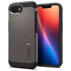 Spigen Tough Armor Mag MagSafe tok iPhone 16e - szürke
