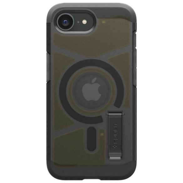Spigen Tough Armor MagSafe-kompatibilis tok iPhone 16e - fekete