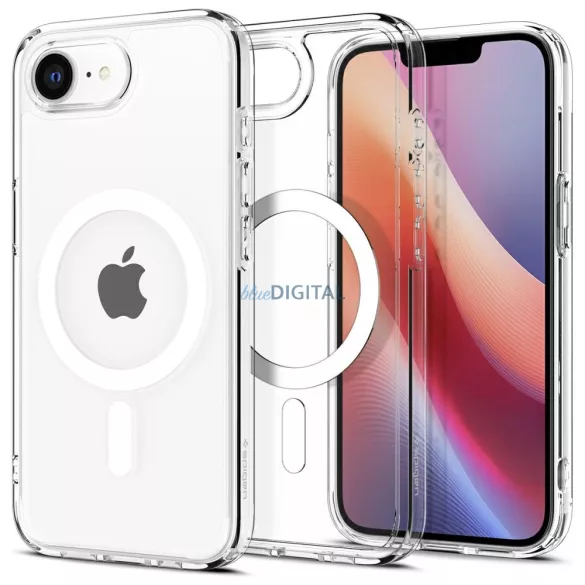 Spigen Ultra Hybrid Mag MagSafe tok iPhone 16e, fehér