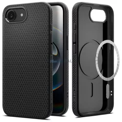   Spigen folyékony Air Mag MagSafe tok Apple iPhone 16e, fekete