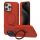 Mercury MagSafe állvány szilikon iPhone 15 Pro 6,1" piros tok