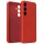 Mercury Silicone tok Samsung Galaxy S23 FE - piros