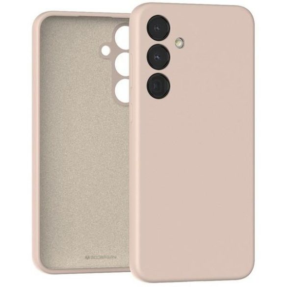 Mercury Silicone tok Samsung Galaxy A05s - rózsaszín homok