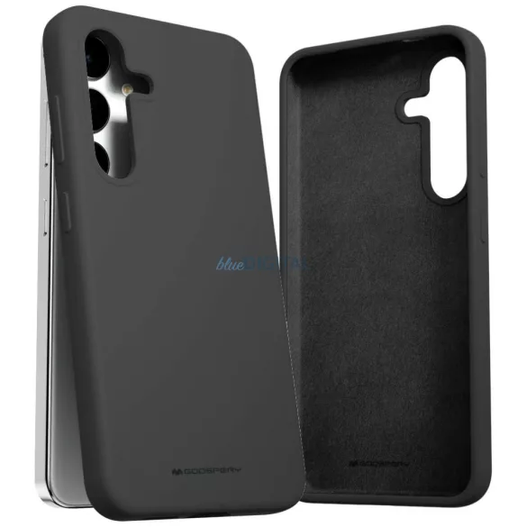 Mercury Samsung S24 S921 fekete szilikon tok