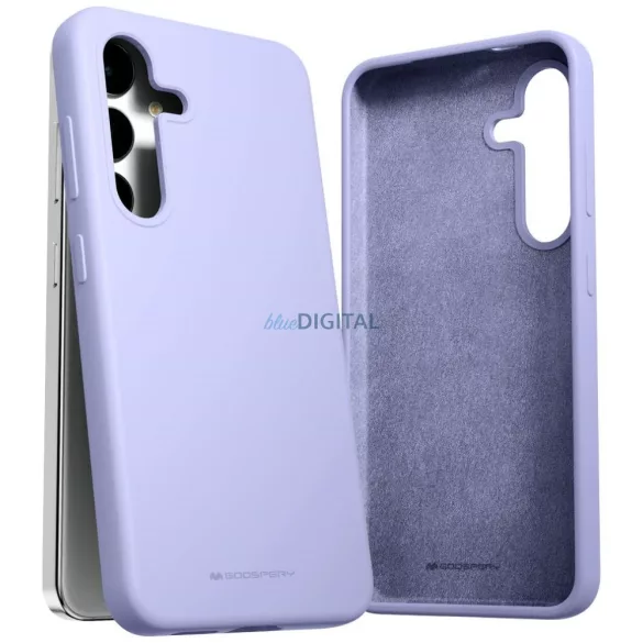 Mercury Samsung S24 S921 levendula szilikon tok
