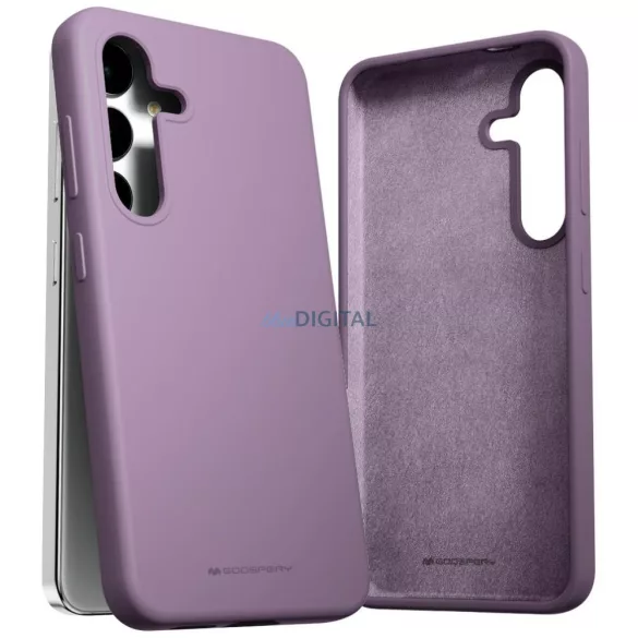 Mercury Samsung S24 S921 lila szilikon tok