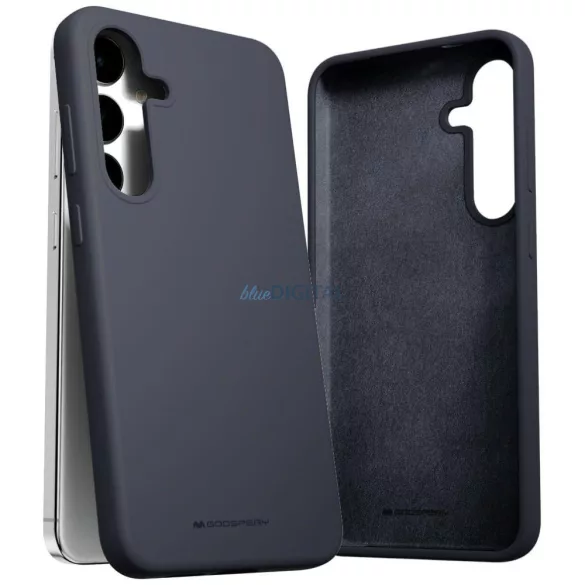 Mercury Samsung S24+ S926 sötétkék szilikon tok