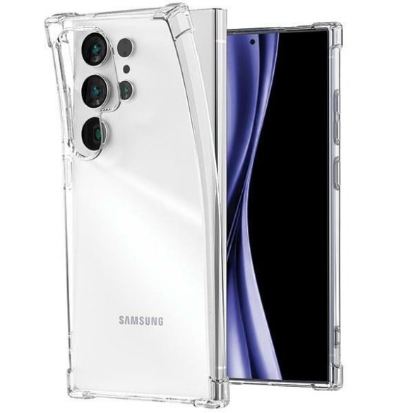 Mercury Bulletproof tok Samsung Galaxy S24 Ultra - átlátszó