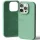 Mercury Silicone tok iPhone 16 Pro - zöld