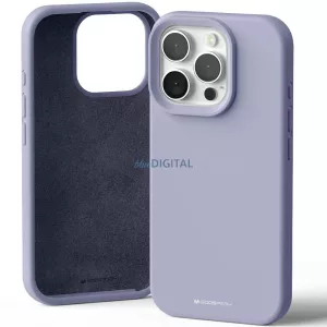 Mercury Silicone tok iPhone 16 Pro - lila