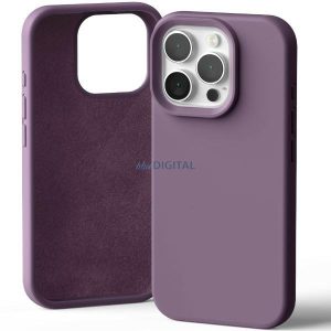 Mercury Silicone tok iPhone 16 Pro - lila