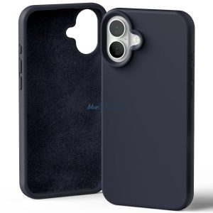 Mercury Silicone tok iPhone 16 Plus - tengerészkék