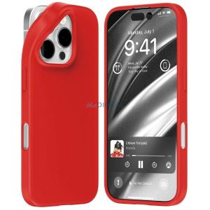 Mercury Soft tok iPhone 16 Pro - piros