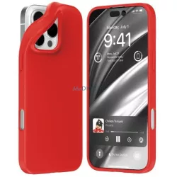 Mercury Soft tok iPhone 16 Pro Max - piros