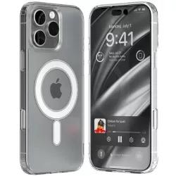   Mercury Jelhard MagSafe-kompatibilis tok iPhone 16 Pro Max - átlátszó