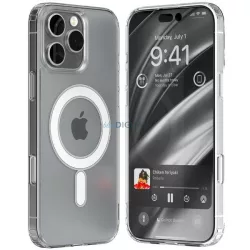   Mercury Jelhard MagSafe-kompatibilis tok iPhone 16 Pro Max - átlátszó