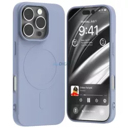   Mercury Semi-Silicone MagSafe-kompatibilis tok iPhone 16 Pro - lila