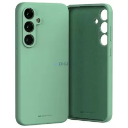 Mercury Silicone tok Samsung Galaxy S24 FE - zöld