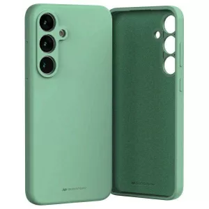 Mercury Silicone tok Samsung Galaxy S24 FE - zöld