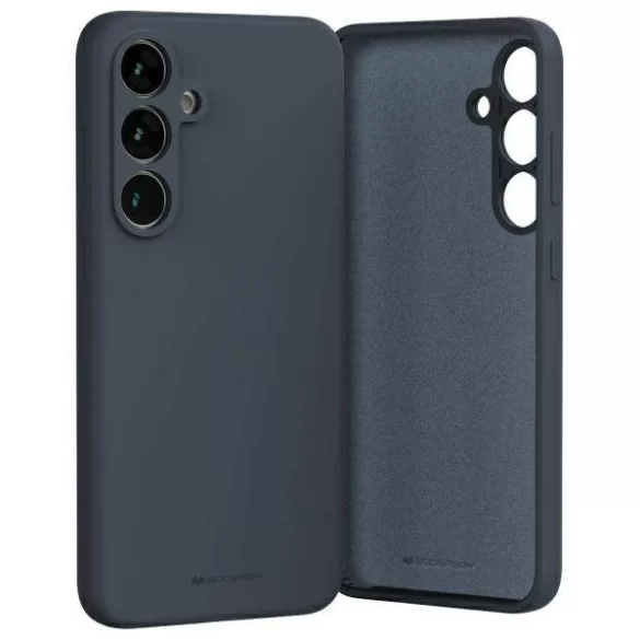 Mercury Silicone tok Samsung Galaxy S24 FE - tengerészkék