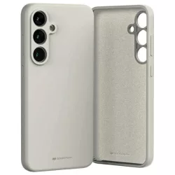 Mercury Silicone tok Samsung Galaxy S24 FE - világosszürke