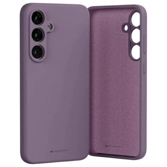 Mercury Silicone tok Samsung Galaxy S24 FE - lila