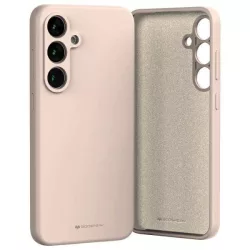   Mercury Silicone tok Samsung Galaxy S24 FE - pasztell rózsaszín