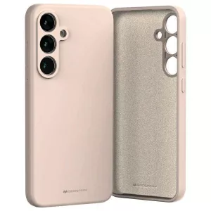 Mercury Silicone tok Samsung Galaxy S24 FE - pasztell rózsaszín