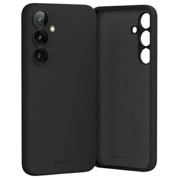 Mercury Silicone tok Samsung Galaxy A16 5G - fekete