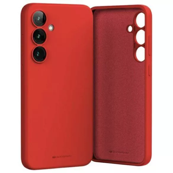 Mercury Silicone tok Samsung Galaxy A16 5G - piros