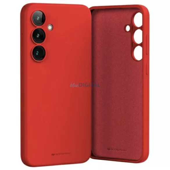 Mercury Silicone tok Samsung Galaxy A16 5G - piros