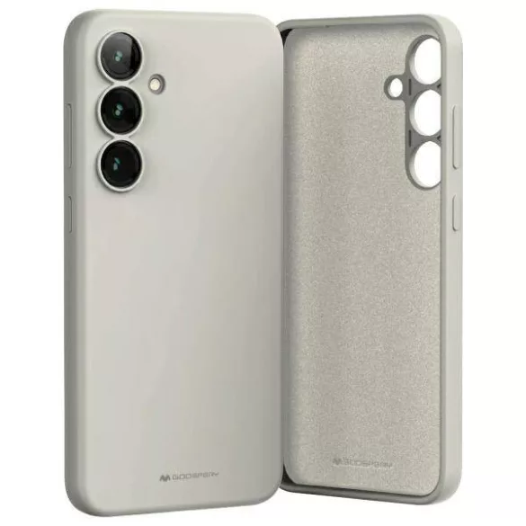Mercury Silicone tok Samsung Galaxy A16 5G - világosszürke