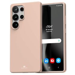   Mercury Soft tok Samsung Galaxy S25 Ultra - világos rózsaszín