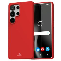 Mercury Soft tok Samsung Galaxy S25 Ultra - piros