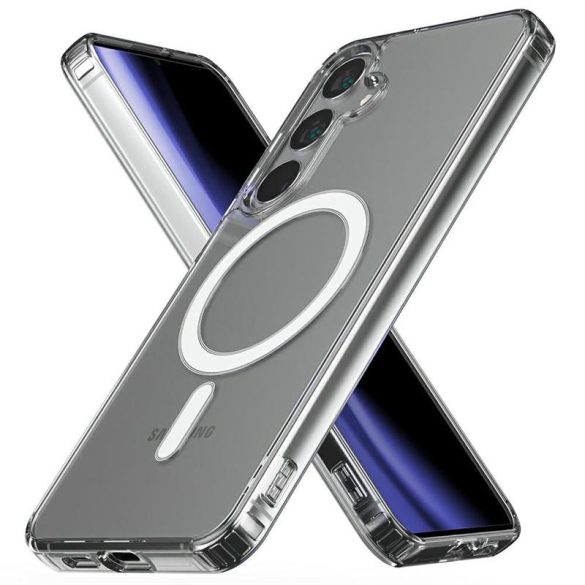 Mercury Jelhard MagSafe-kompatibilis tok Samsung Galaxy S25 Plus - átlátszó