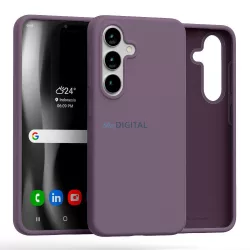 Mercury Silicone tok Samsung Galaxy S25 - lila