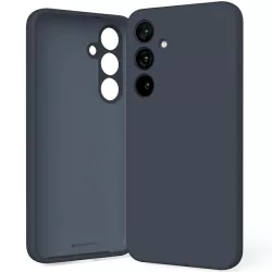   Mercury Silicone tok Samsung Galaxy S25 Plus - tengerészkék