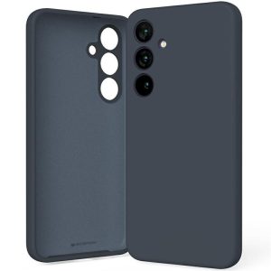 Mercury Silicone tok Samsung Galaxy S25 Plus - tengerészkék