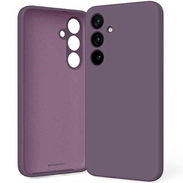 Mercury Silicone tok Samsung Galaxy S25 Plus - lila