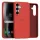 Mercury Silicone tok Samsung Galaxy S25 Plus - piros